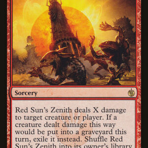 Mirrodin Besieged - 74 - Red Sun's Zenith - Rare - R - Foil (Front)