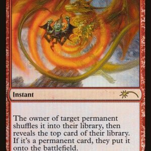 Wizards Play Network 2024 - 7 - Chaos Warp - Rare - R - Foil - Promo (Front)