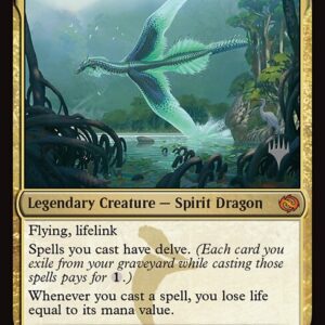 Tarkir: Dragonstorm Promos - 230p - Teval, Arbiter of Virtue - Mythic - Multi - Non-foil - Promo (Front)