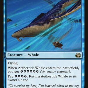 Aether Revolt - 27 - Aethertide Whale - Rare - U - Non-foil (Front)