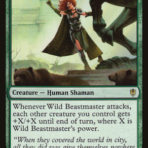 Commander 2016 - 176 - Wild Beastmaster - Rare - G - Non-foil (Front)