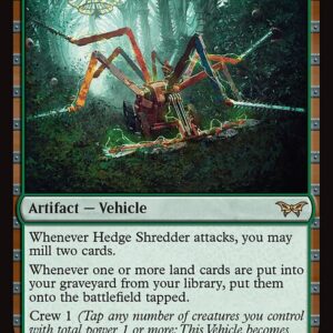 Duskmourn: House of Horror - 183 - Hedge Shredder - Rare - G - Non-foil (Front)