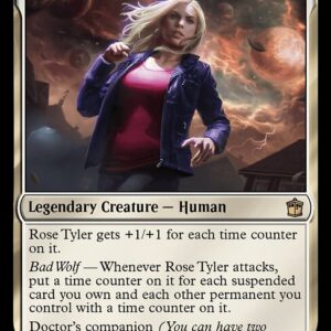 Doctor Who - 5 - Rose Tyler - Rare - W - Foil (Front)