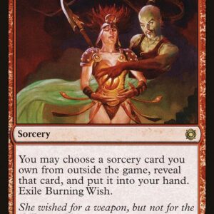 Conspiracy: Take the Crown - 152 - Burning Wish - Rare - R - Non-foil (Front)