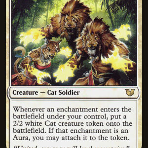 Commander 2015 - 57 - Ajani's Chosen - Rare - W - Non-foil (Front)