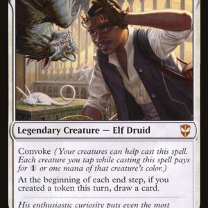 New Capenna Commander - 86 - Bennie Bracks, Zoologist - Mythic - W - Non-foil (Front)