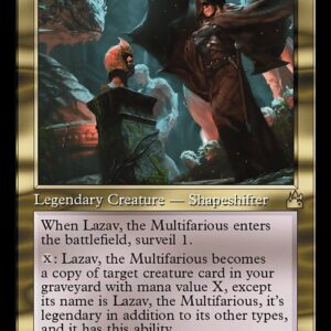 Ravnica Remastered - 371 - Lazav, the Multifarious - Rare - UB - Non-foil (Front)