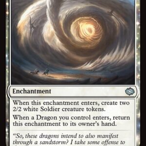 Tarkir: Dragonstorm - 30 - Teeming Dragonstorm - Uncommon - W - Non-foil (Front)