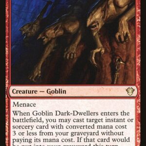 Commander 2020 - 153 - Goblin Dark-Dwellers - Rare - R - Non-foil (Front)
