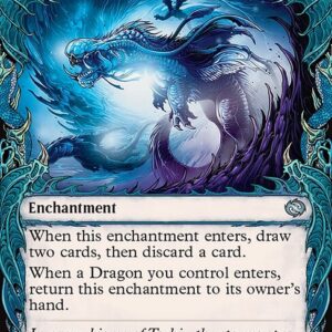 Tarkir: Dragonstorm - 296 - Roiling Dragonstorm - Uncommon - U - Foil (Front)