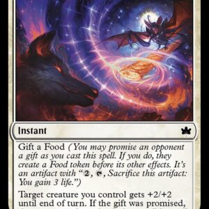 Bloomburrow - 8 - Crumb and Get It - Common - W - Foil (Front)