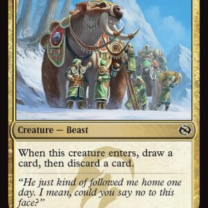 Tarkir: Dragonstorm - 229 - Temur Tawnyback - Common - Multi - Non-foil (Front)