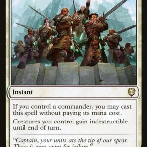 Phyrexia: All Will Be One Commander - 68 - Flawless Maneuver - Rare - W - Non-foil (Front)