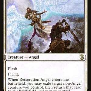 Kaldheim Commander - 31 - Restoration Angel - Rare - W - Non-foil (Front)