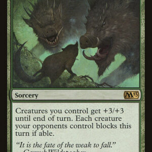 Magic 2013 - 180 - Predatory Rampage - Rare - G - Non-foil (Front)