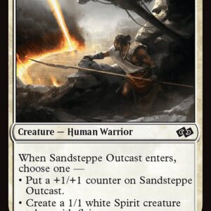 Foundations Jumpstart - 248 - Sandsteppe Outcast - Common - W - Non-foil (Front)