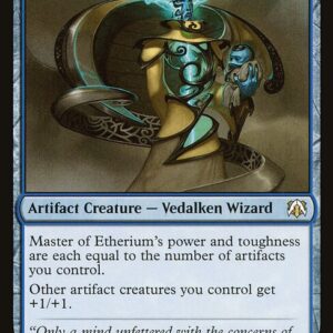 March of the Machine Commander - 226 - Master of Etherium - Rare - U - Non-foil (Front)