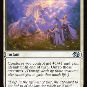 Foundations Jumpstart - 104 - Tenacity - Uncommon - W - Non-foil (Front)