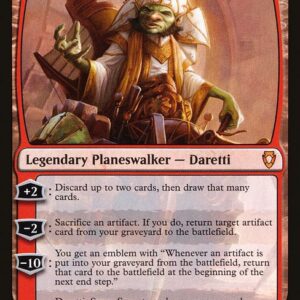 Commander Anthology Volume II - 4 - Daretti, Scrap Savant - Mythic - R - Foil (Front)