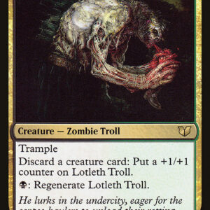 Commander 2015 - 226 - Lotleth Troll - Rare - BG - Non-foil (Front)