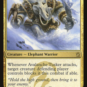 Khans of Tarkir - 166 - Avalanche Tusker - Rare - Multi - Non-foil (Front)