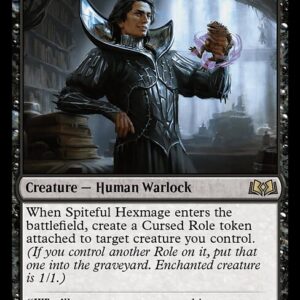 Wilds of Eldraine - 108 - Spiteful Hexmage - Rare - B - Non-foil (Front)