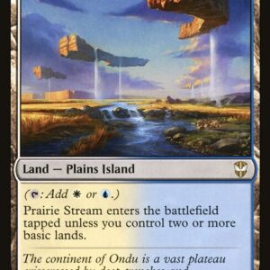 New Capenna Commander - 421 - Prairie Stream - Rare - C - Non-foil (Front)