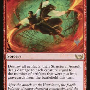 Streets of New Capenna Promos - 126p - Structural Assault - Rare - R - Non-foil - Promo (Front)