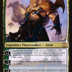 New Capenna Commander - 324 - Ajani Unyielding - Mythic - WG - Non-foil (Front)