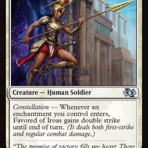 Foundations Jumpstart - 197 - Favored of Iroas - Uncommon - W - Non-foil (Front)