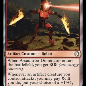 Fallout - 54 - Assaultron Dominator - Rare - R - Non-foil (Front)