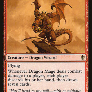 Commander 2016 - 124 - Dragon Mage - Rare - R - Non-foil (Front)
