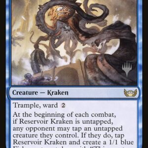 Streets of New Capenna Promos - 56p - Reservoir Kraken - Rare - U - Foil - Promo (Front)