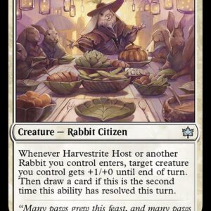 Bloomburrow - 15 - Harvestrite Host - Uncommon - W - Foil (Front)