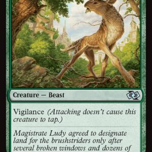 Foundations Jumpstart - 640 - Brushstrider - Uncommon - G - Non-foil (Front)