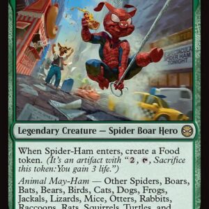 Marvel's Spider-Man - 114 - Spider-Ham, Peter Porker - Rare - G - Non-foil (Front)