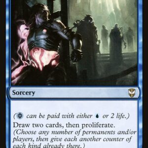 New Capenna Commander - 235 - Tezzeret's Gambit - Rare - U - Non-foil (Front)