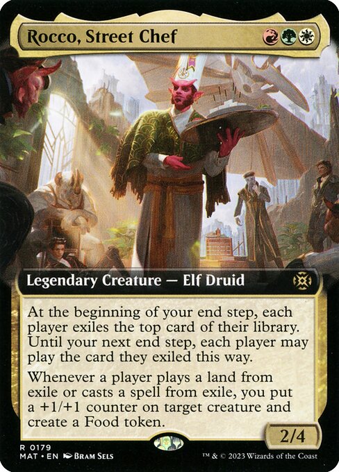 March of the Machine: The Aftermath - 179 - Rocco, Street Chef - Rare - Multi - Foil (Front)