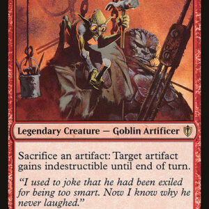 Commander 2016 - 133 - Slobad, Goblin Tinkerer - Rare - R - Non-foil (Front)
