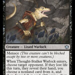 Bloomburrow - 118 - Thought-Stalker Warlock - Uncommon - B - Foil (Front)