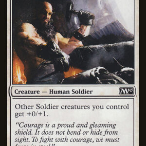 Magic 2010 - 38 - Veteran Armorsmith - Common - W - Non-foil (Front)