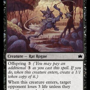 Bloomburrow - 117 - Thornplate Intimidator - Common - B - Foil (Front)