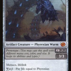 The Brothers' War Promos - 121p - Phyrexian Fleshgorger - Mythic - C - Foil - Promo (Front)