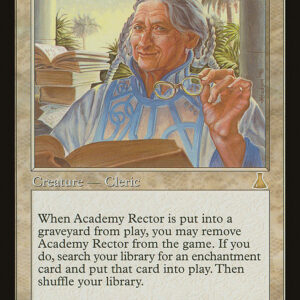 Urza's Destiny - 1 - Academy Rector - Rare - W - Non-foil (Front)