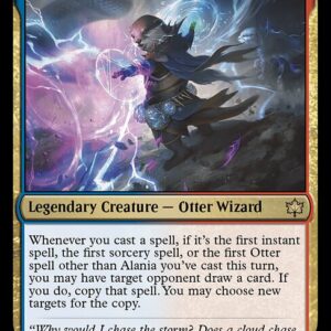 Bloomburrow - 204 - Alania, Divergent Storm - Rare - UR - Non-foil (Front)