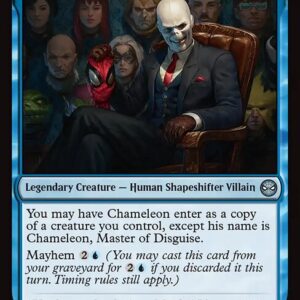 Marvel's Spider-Man - 27 - Chameleon, Master of Disguise - Uncommon - U - Non-foil (Front)