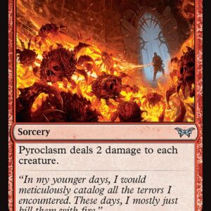 Duskmourn: House of Horror - 149 - Pyroclasm - Uncommon - R - Foil (Front)