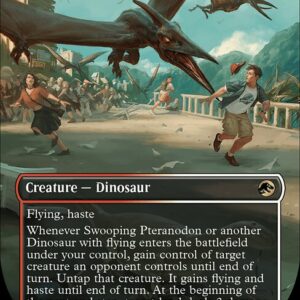 Jurassic World Collection - 19 - Swooping Pteranodon - Rare - WR - Non-foil (Front)