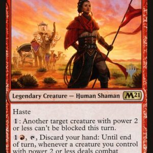 Core Set 2021 Promos - 162p - Subira, Tulzidi Caravanner - Rare - R - Foil - Promo (Front)