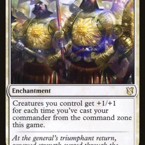 Commander 2019 - 2 - Commander's Insignia - Rare - W - Non-foil (Front)